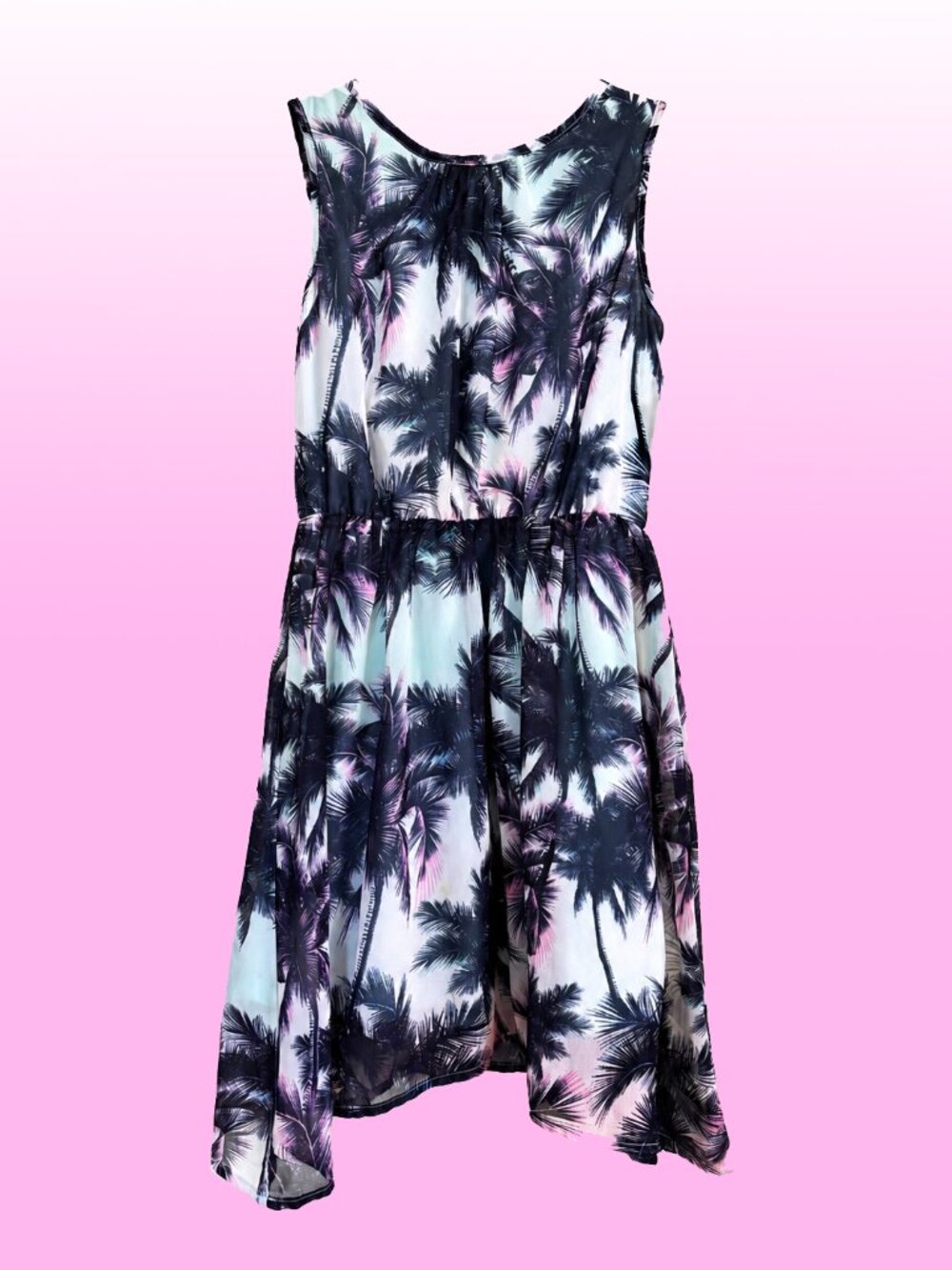 H&M Girls Tropical Dress Size 8-10 EXCELLENT CONDITION